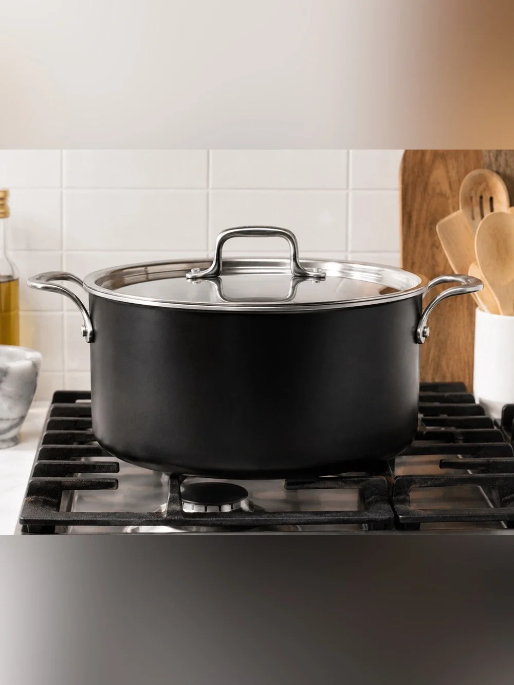 All-Clad LTD Cookware Set – 4 Pots/Pans with Lids – Made in USA